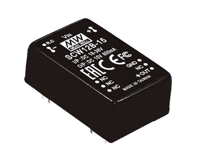 明緯電源SCW20系列20W DIP封裝DC-DC穩(wěn)壓轉(zhuǎn)換器